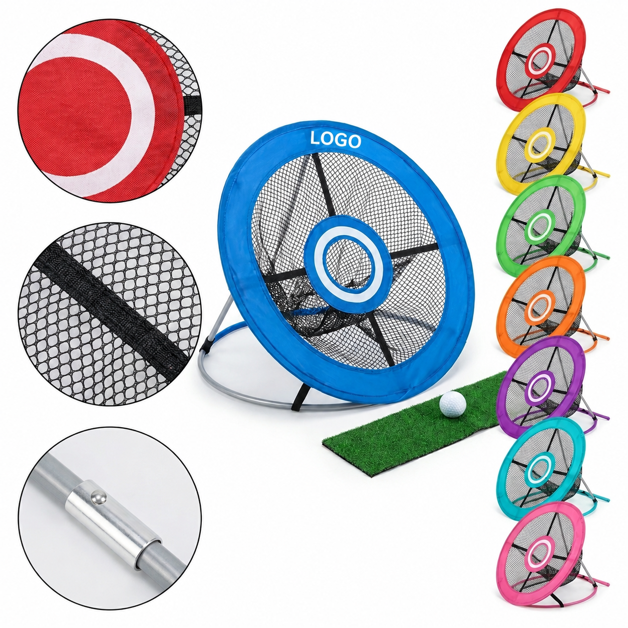 Portable Multi-Zone Folding Golf Chipping Net