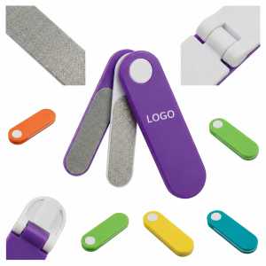 Portable Folding Multi-Surface Nail File Tool